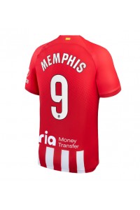 Fotbalové Dres Atletico Madrid Memphis Depay #9 Domácí Oblečení 2023-24 Krátký Rukáv